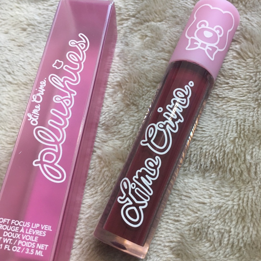 Lime Crime Plushies Soft Matte Liquid Lipstick in Blackberry BNIB - Picture 2 of 12